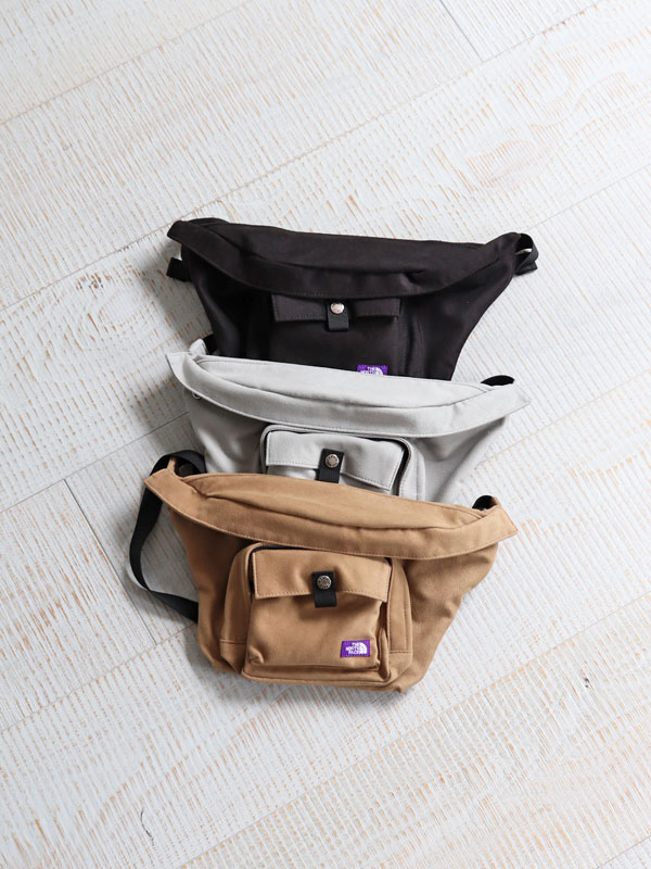 THE NORTH FACE PURPLE LABEL　Suede Waist Bag