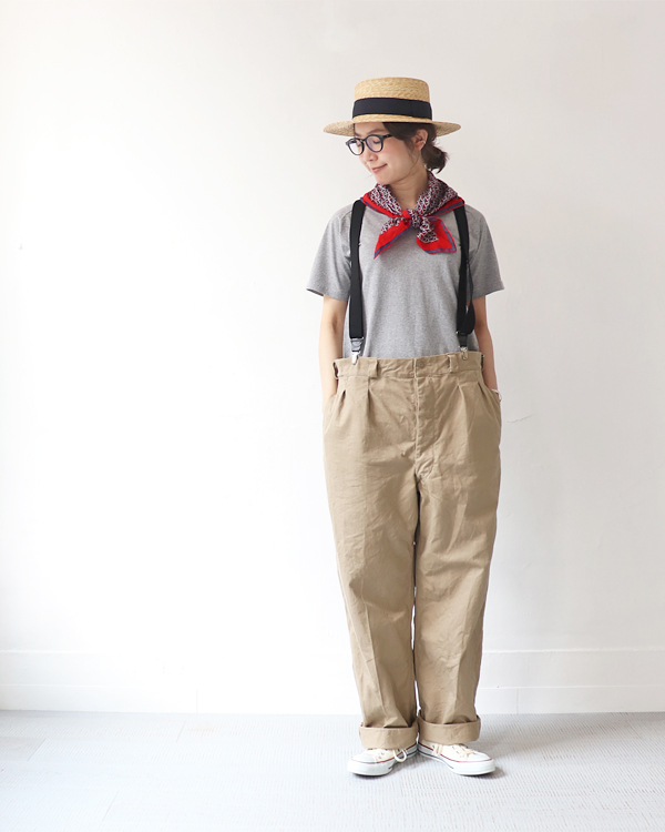 DEADSTOCK(デッドストック)1960’s French Army Chino Trousers
