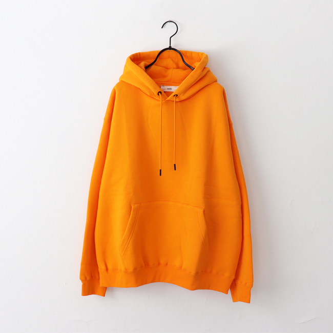 unfil　cotton-terry hoodie