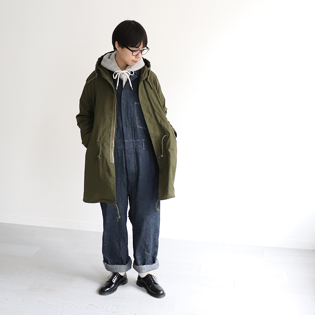 日本製/今治産 YAECA LIKE WEAR Mods coat モッズコート 40 | www