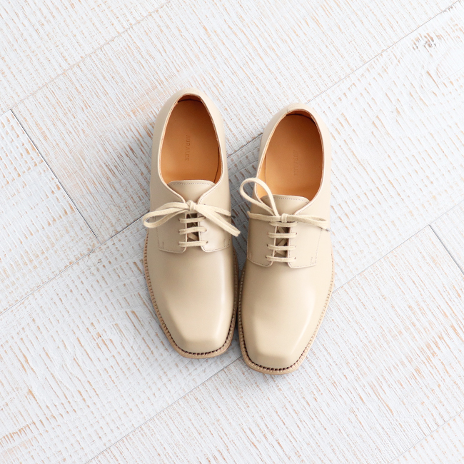 AURALEE LEATHER SHOES MADE BY FOOT THE COACHER | STRATO BLOG