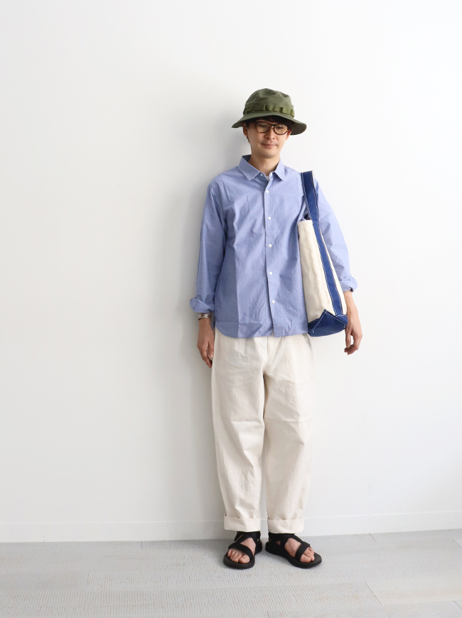 YAECA CHINO CLOTH PANTS -TUCK TAPERED | STRATO BLOG