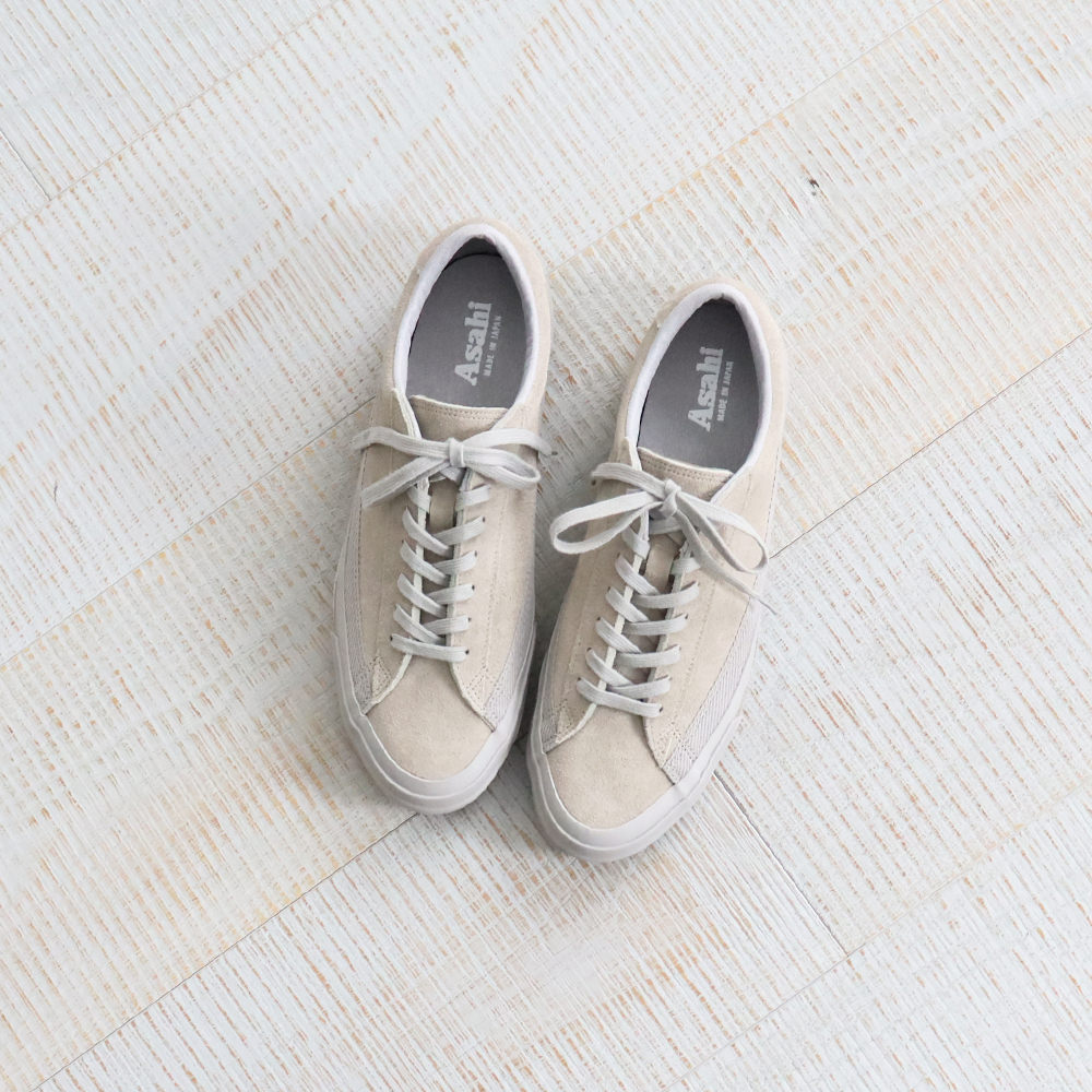 ASAHI BELTED LOW SUEDE - GRAY/GRAY | STRATO BLOG
