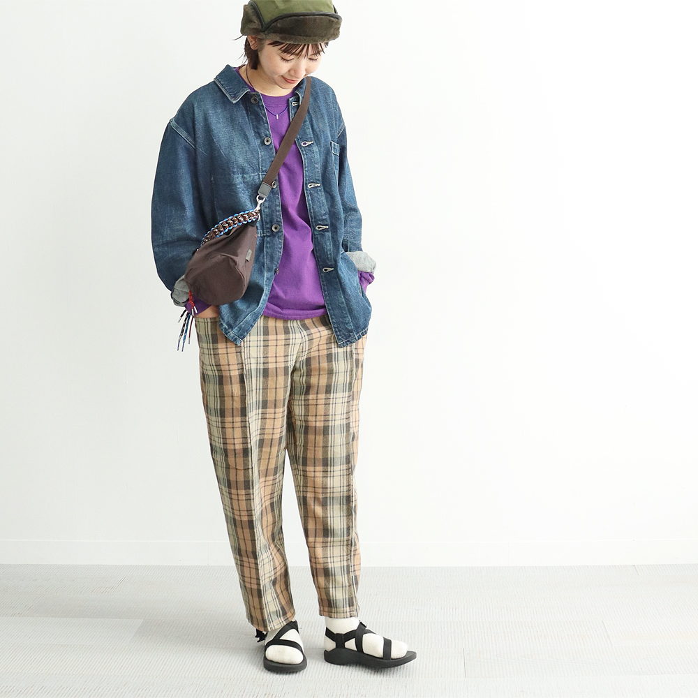 SOUTH2 WEST8(サウスツーウェストエイト) Army String Pant – Plaid 