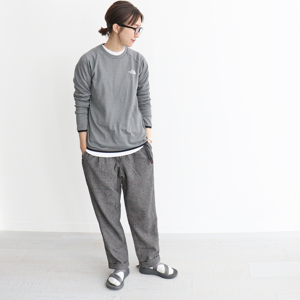 GRAMICCI (グラミチ) WOOL BLEND TUCK TAPERED PANTS -UNISEX | STRATO