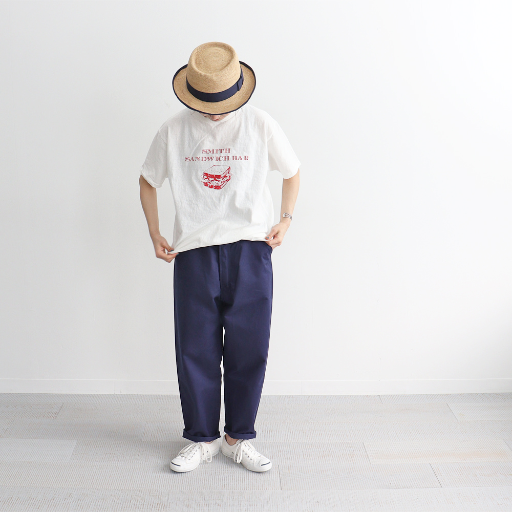 Ordinary fits(オーディナリーフィッツ） PRINT-T SMITH SANDWICH BAR/OF-C018