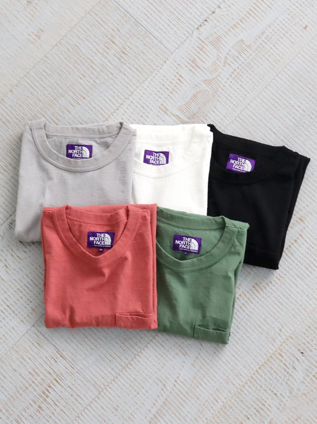 THE NORTH FACE PURPLE LABEL　7oz H/S Pocket Tee