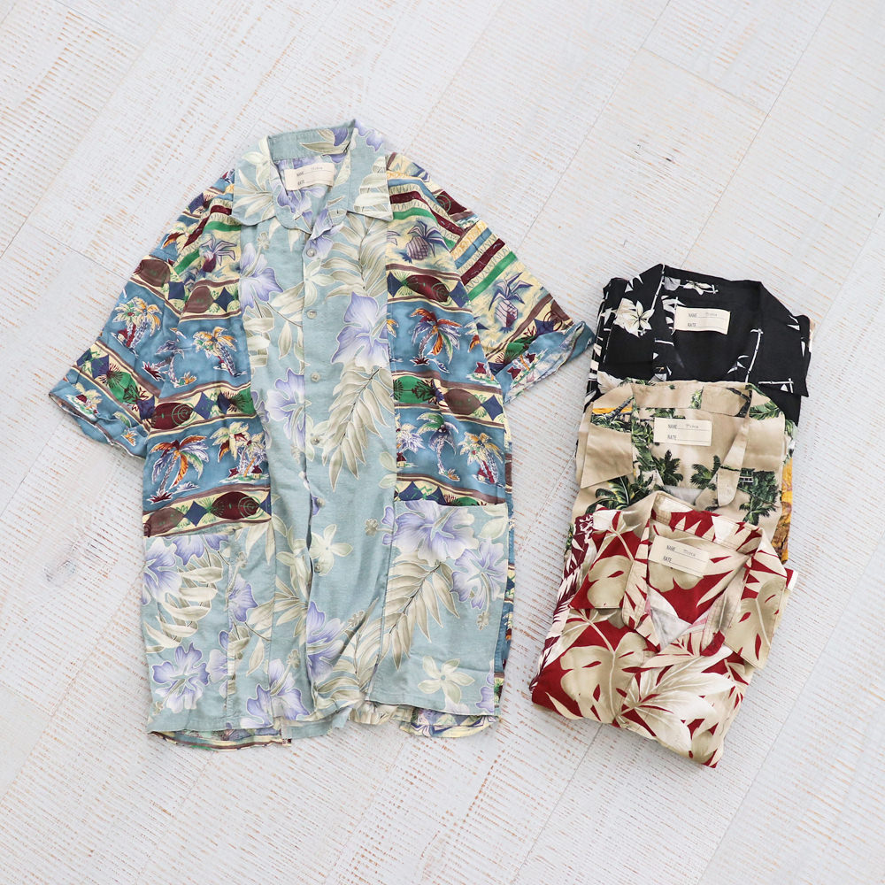 77circa(ナナナナサーカ) circa make wide aloha shirt