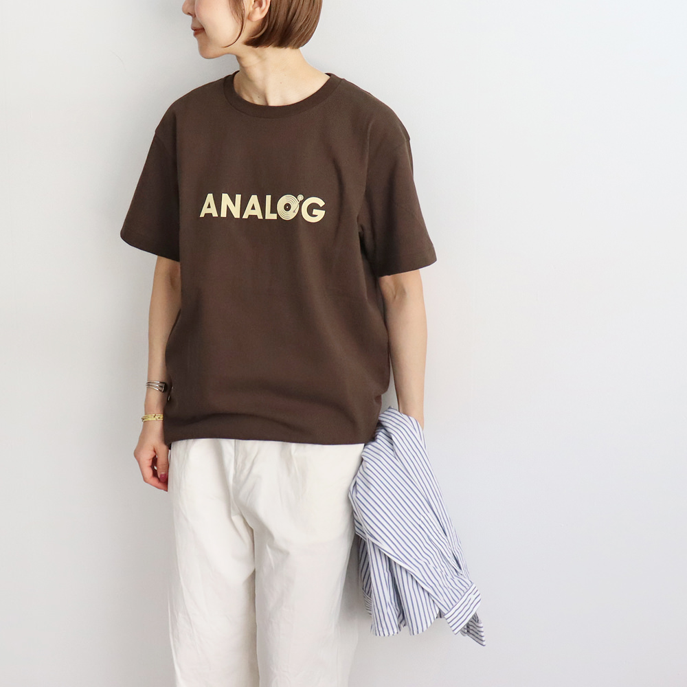 A Vontade（アボンタージ）7.5oz Tube S/S T-Shirts -ANALOG- ナイモノねだり