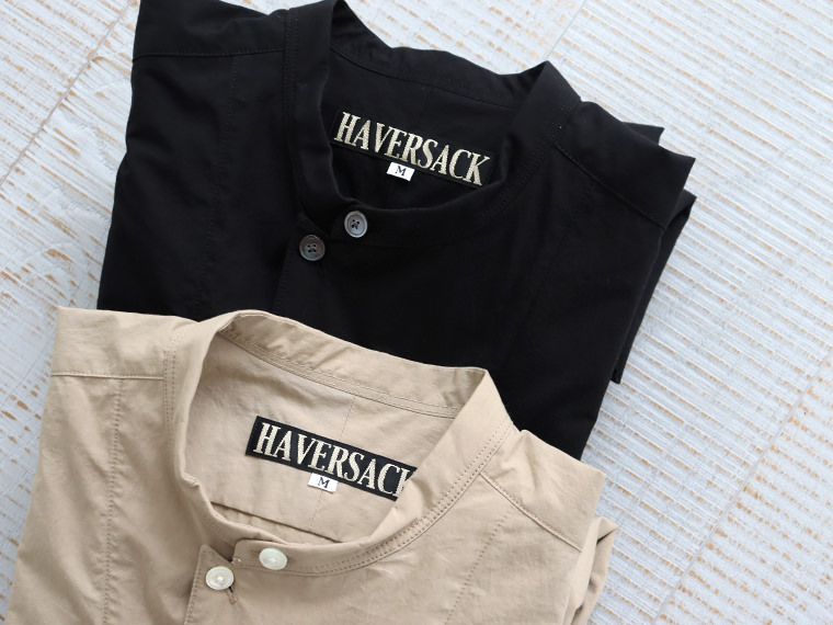 HAVERSACK タイプライタースタンドカラーシャツ | STRATO BLOG