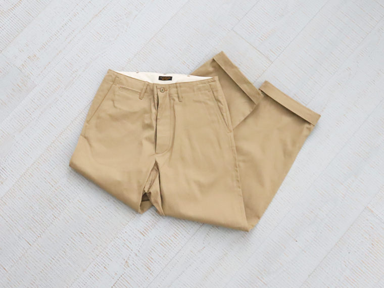 A Vontade　Type 45 Chino Trousers – Wide Fit