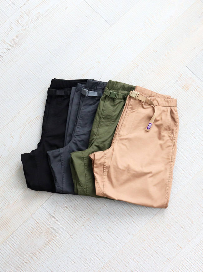 THE NORTH FACE PURPLE LABEL　Stretch Twill Wide Tapered Pants