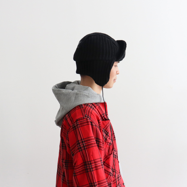 south2 west8 BOMBER CAP W/A KNIT - ニットキャップ/ビーニー
