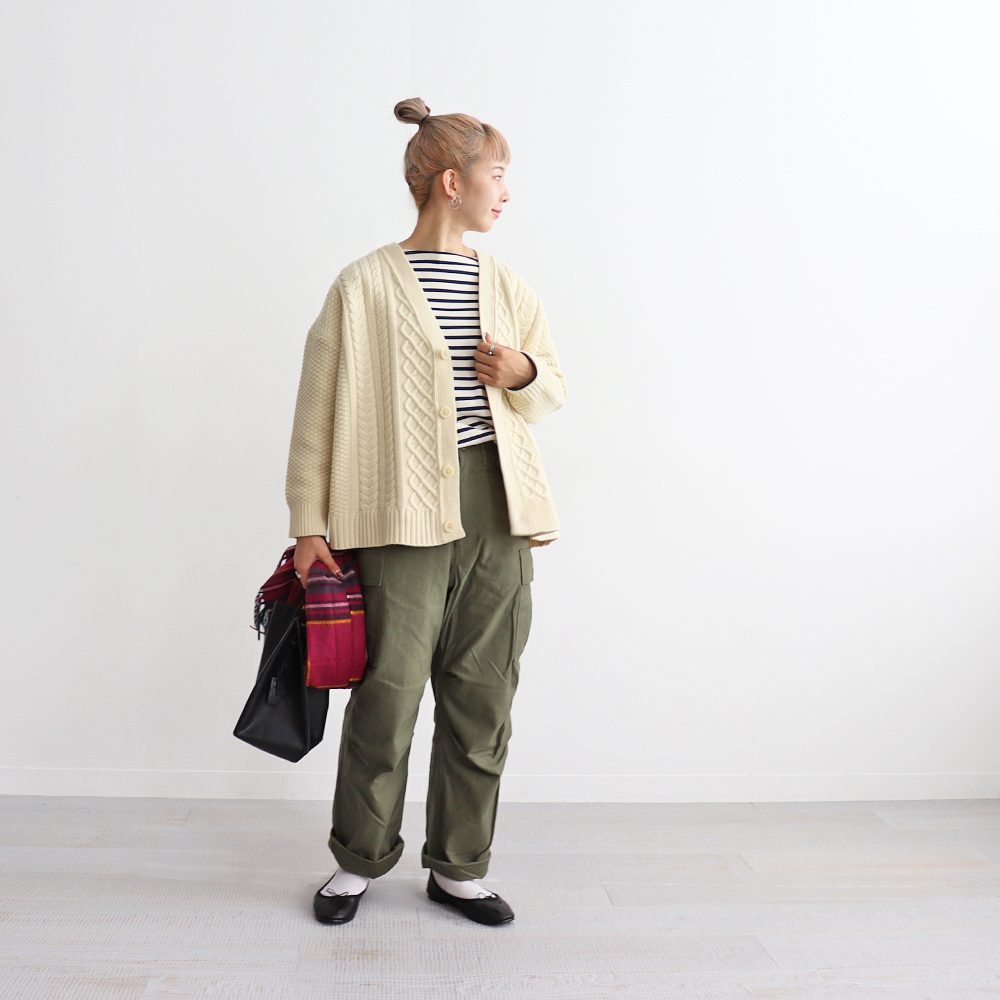 Ordinary fits(オーディナリーフィッツ） CABLE CARDIGAN | STRATO BLOG
